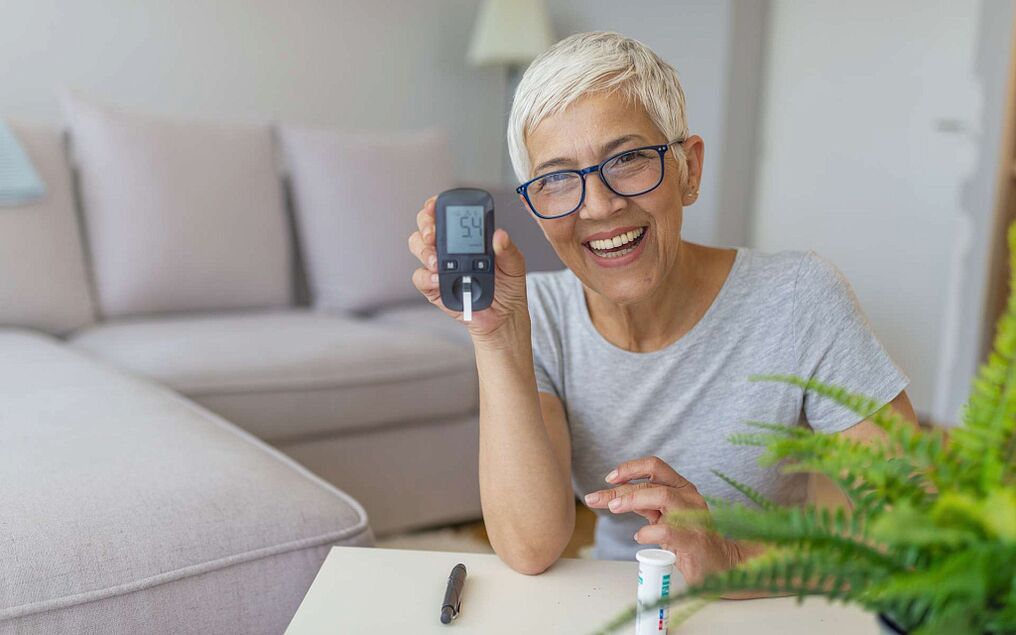 Un pronostic favorable du diabète dépend de l'attitude responsable du patient.